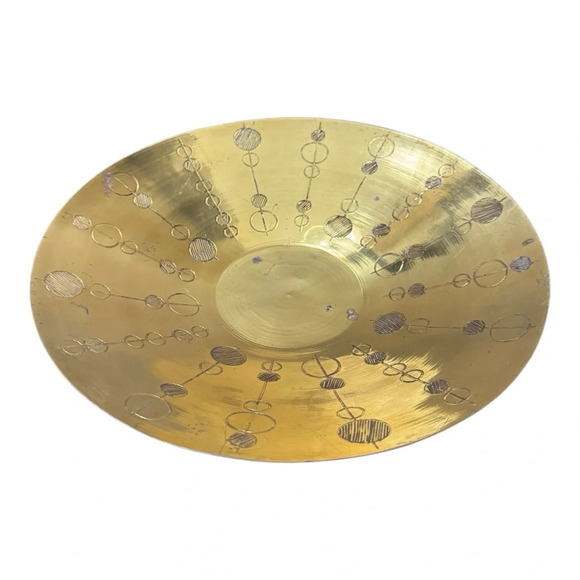 Vintage Sarna Brass Bowl